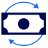 Dollar arrow circle